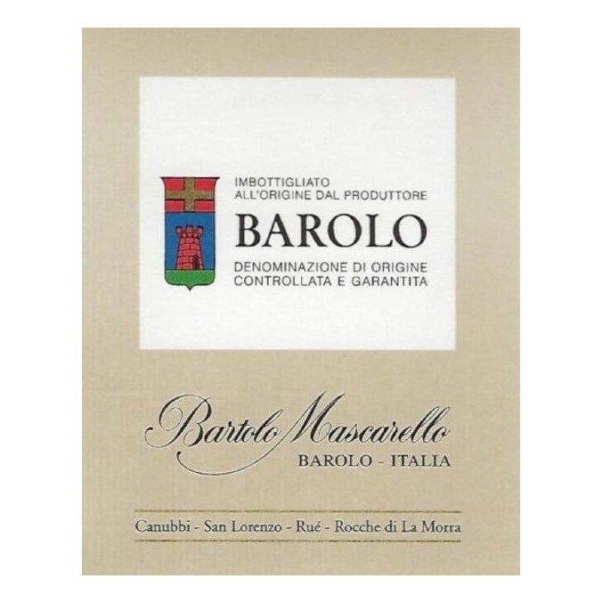 2021 Bartolo mascarello barolo bottle